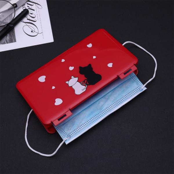 Portable Disposable Face Masks Container Storage Box